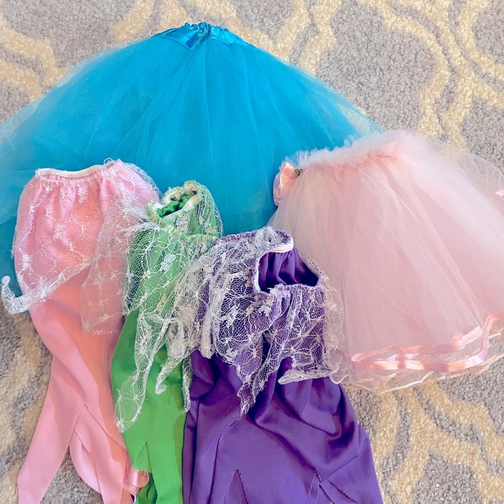 Girls assorted Tutu skirt bundle
